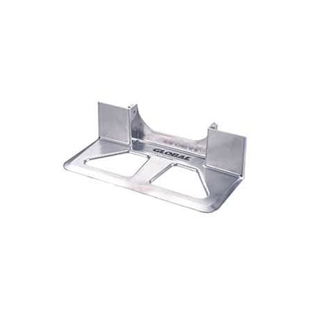 Global Industrial Replacement Aluminum Noseplate, Gray, 18W x 7-1/2D 168255